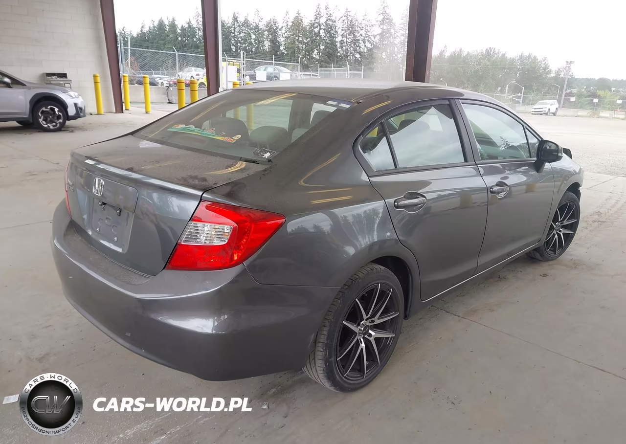 2012 Honda Civic Lx VIN:19XFB2F58CE104315 - 4