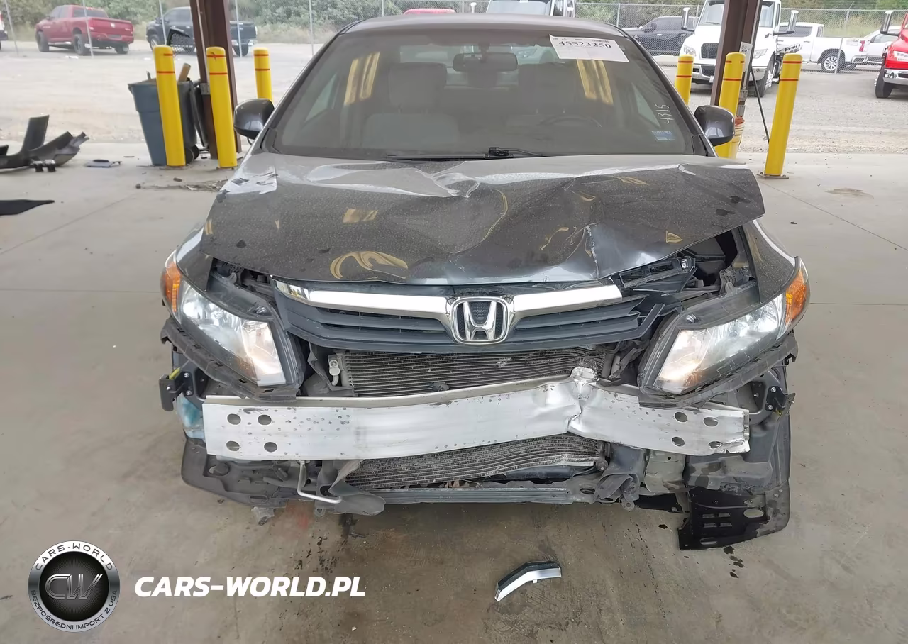 2012 Honda Civic Lx VIN:19XFB2F58CE104315 - 6