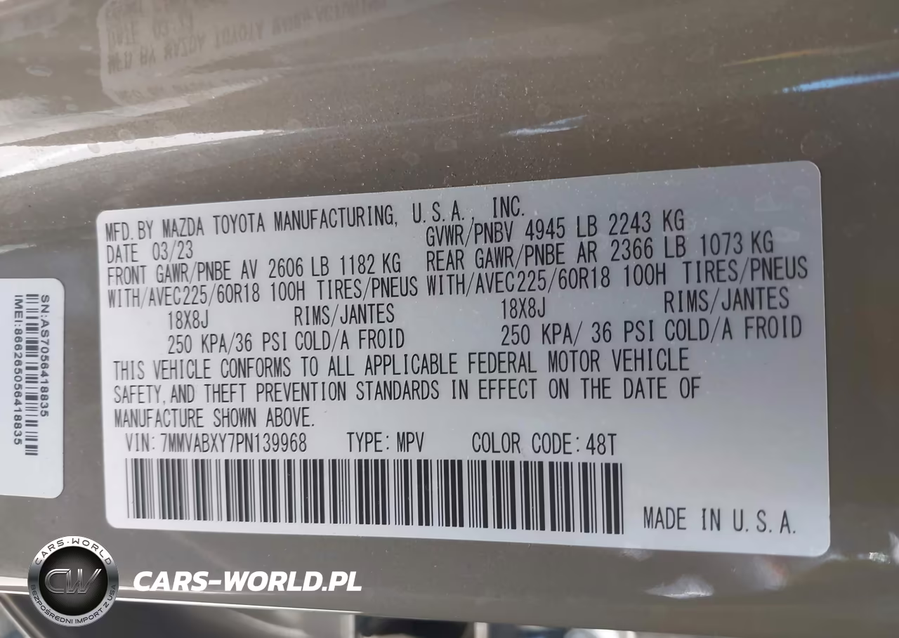 2023 Mazda Cx-50 2.5 Turbo Meridian Edition VIN:7MMVABXY7PN139968 - 9