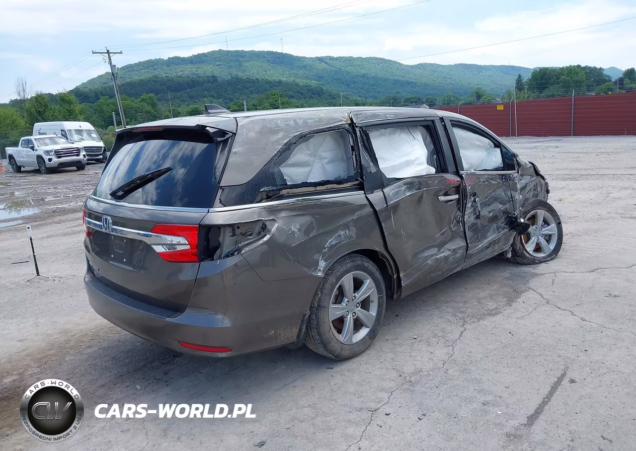 2020 Honda Odyssey Ex-L-Ex-L W-Navi Res VIN:5FNRL6H74LB059464 - 4