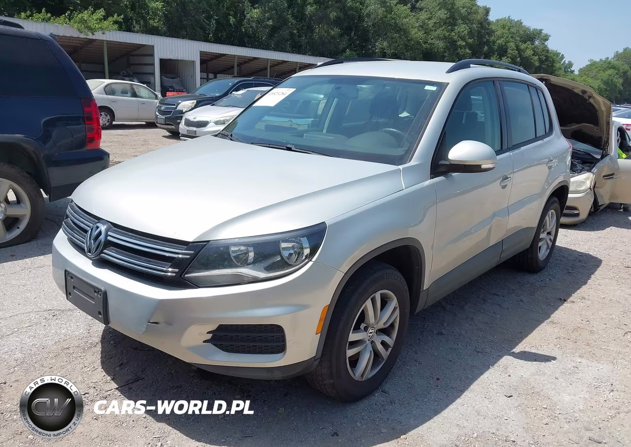 2015 Volkswagen Tiguan S VIN:WVGAV7AX5FW593527 - 2