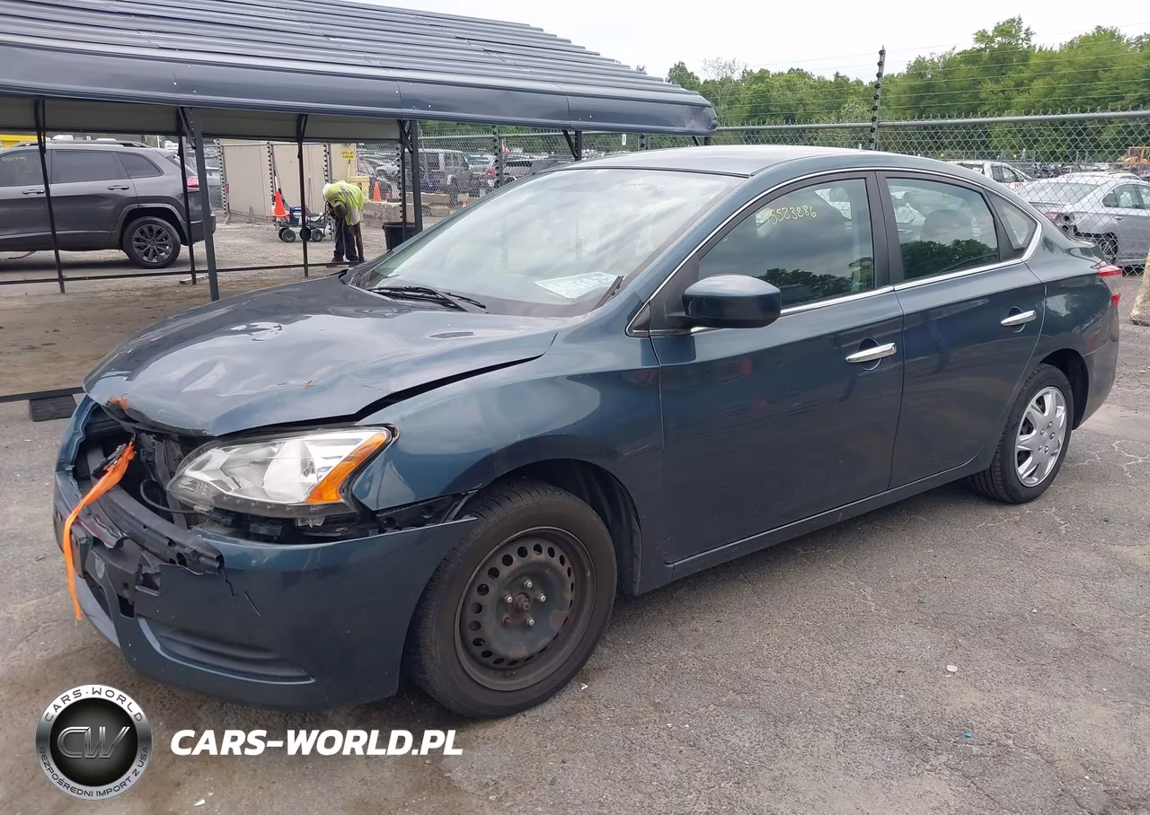2014 Nissan Sentra S VIN:3N1AB7AP2EY338891 - 2