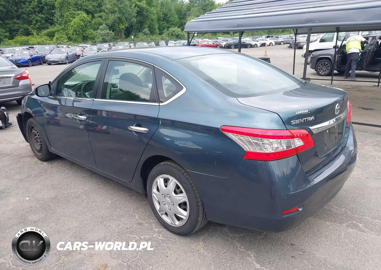 2014 Nissan Sentra S VIN:3N1AB7AP2EY338891 - 3