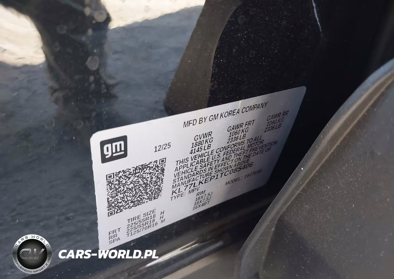2026 Chevrolet Trax Fwd Activ VIN:KL77LKEP1TC085406 - 9