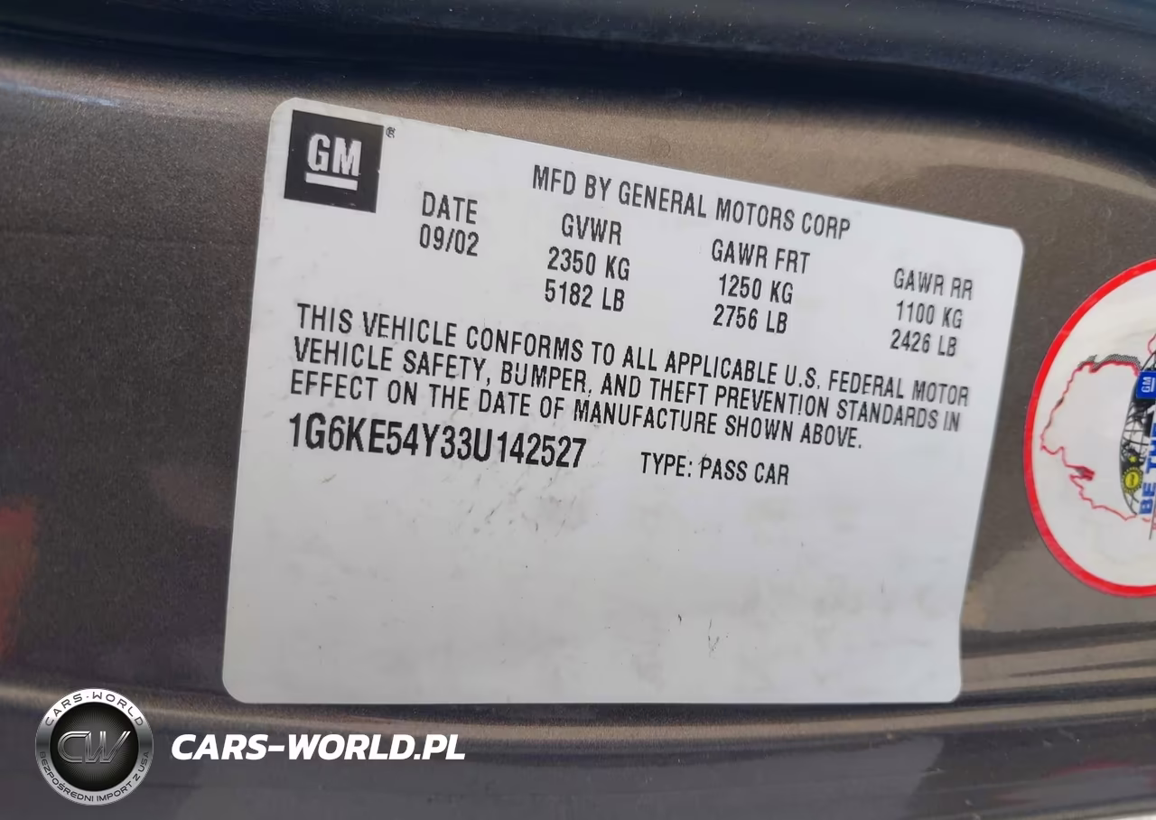 2003 Cadillac Deville Dhs VIN:1G6KE54Y33U142527 - 9