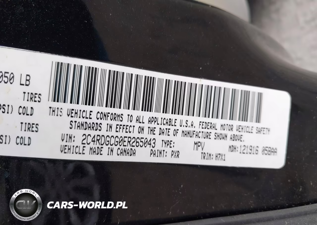 2014 Dodge Grand Caravan Sxt VIN:2C4RDGCG0ER265043 - 9