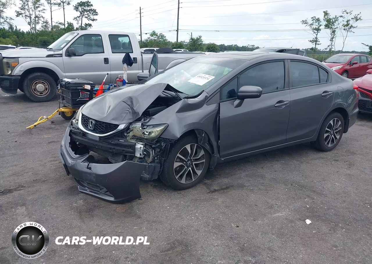 2015 Honda Civic Ex VIN:19XFB2F85FE038904 - 2