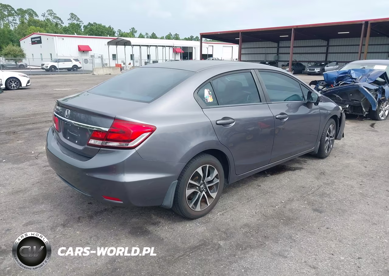 2015 Honda Civic Ex VIN:19XFB2F85FE038904 - 4