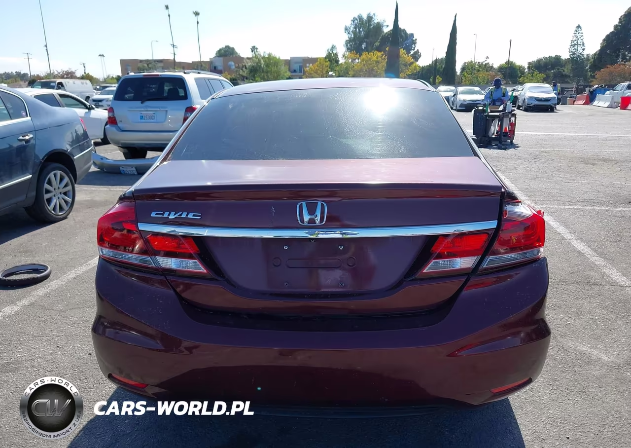 2014 Honda Civic Lx VIN:19XFB2F53EE246042 - 16