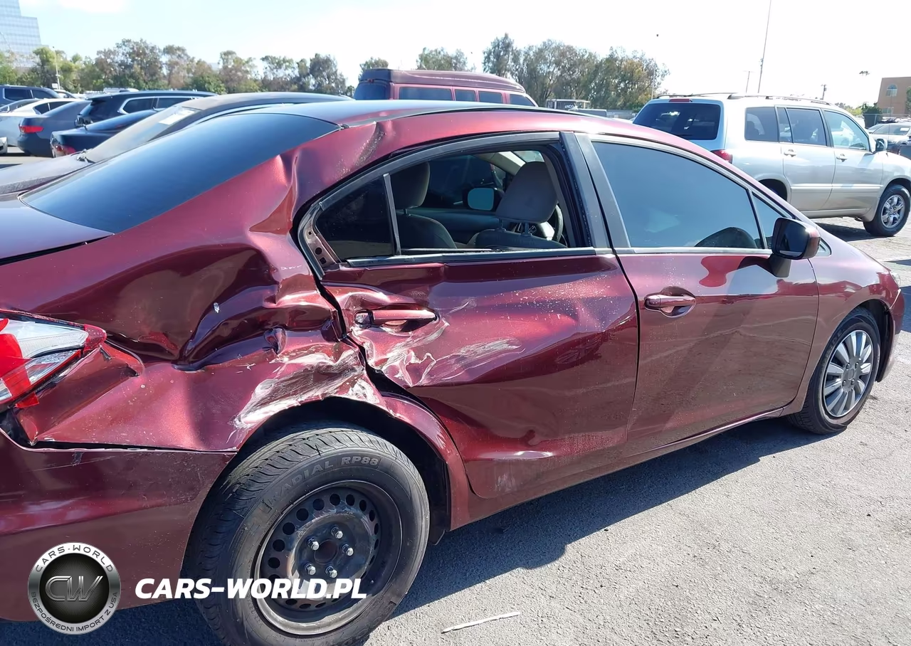 2014 Honda Civic Lx VIN:19XFB2F53EE246042 - 6