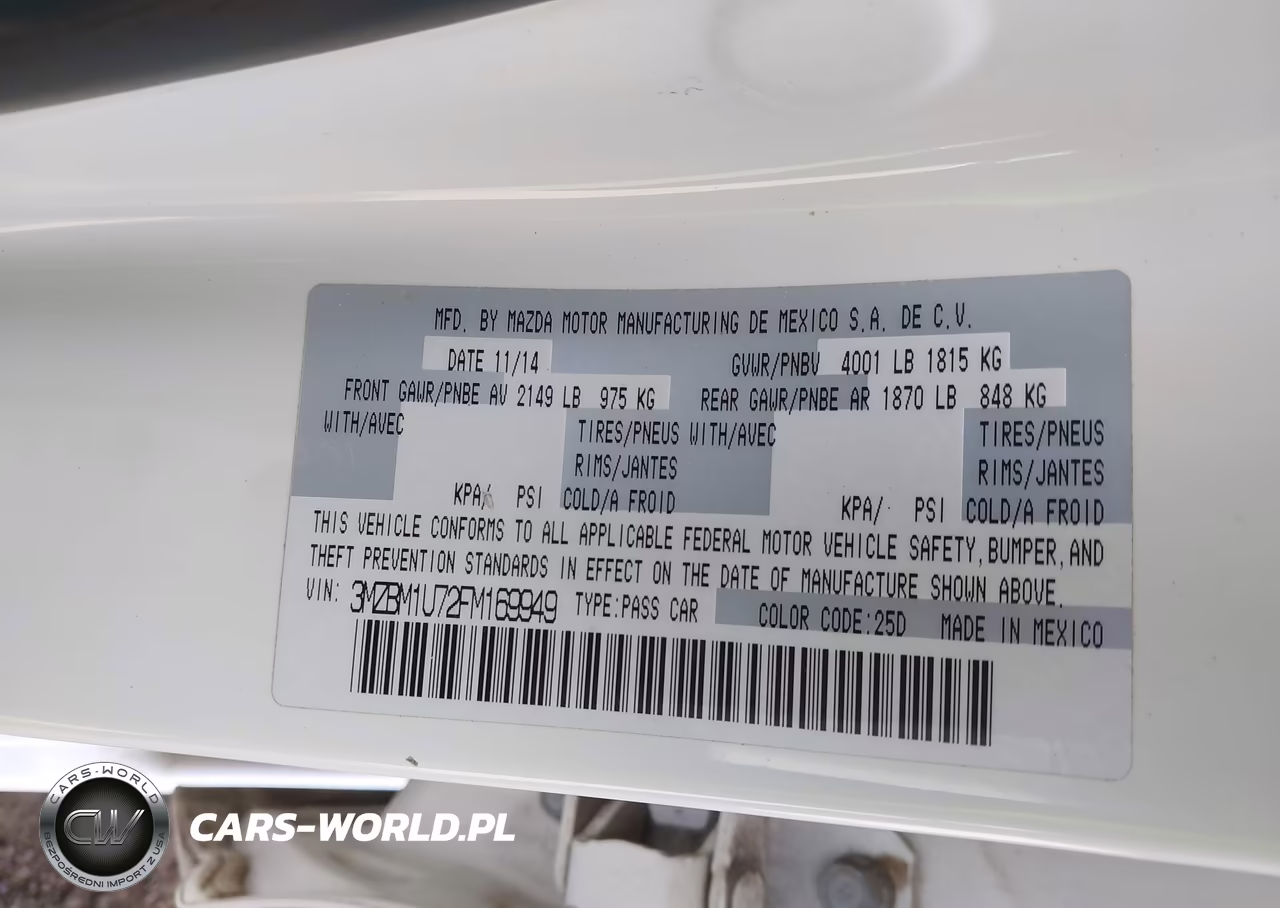 2015 Mazda Mazda3 I Sport VIN:3MZBM1U72FM169949 - 9