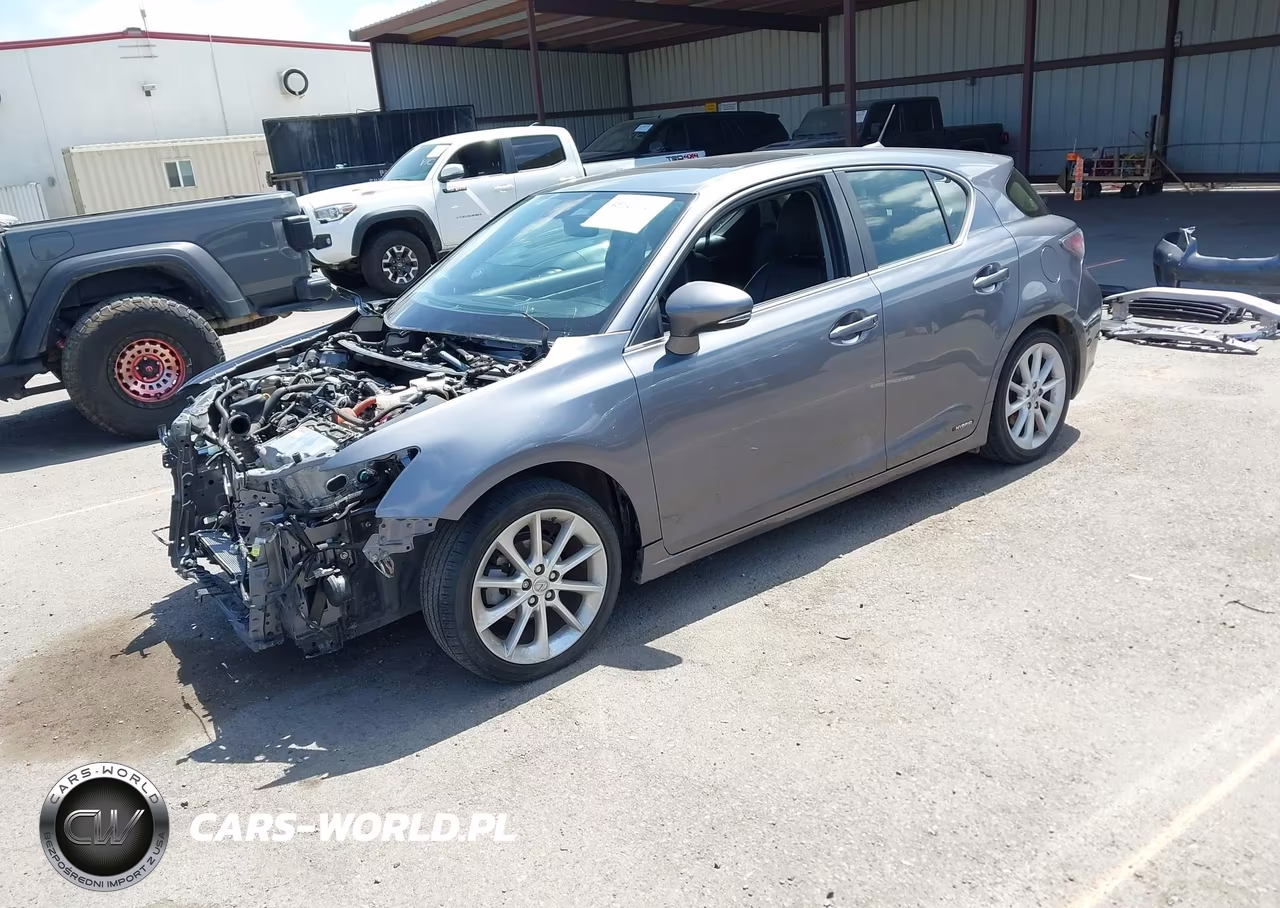 2013 Lexus Ct 200H VIN:JTHKD5BH2D2126334 - 2