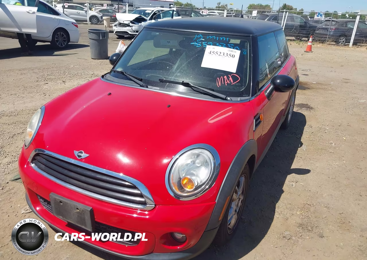 2012 Mini Cooper VIN:WMWSU3C55CT263686 - 2