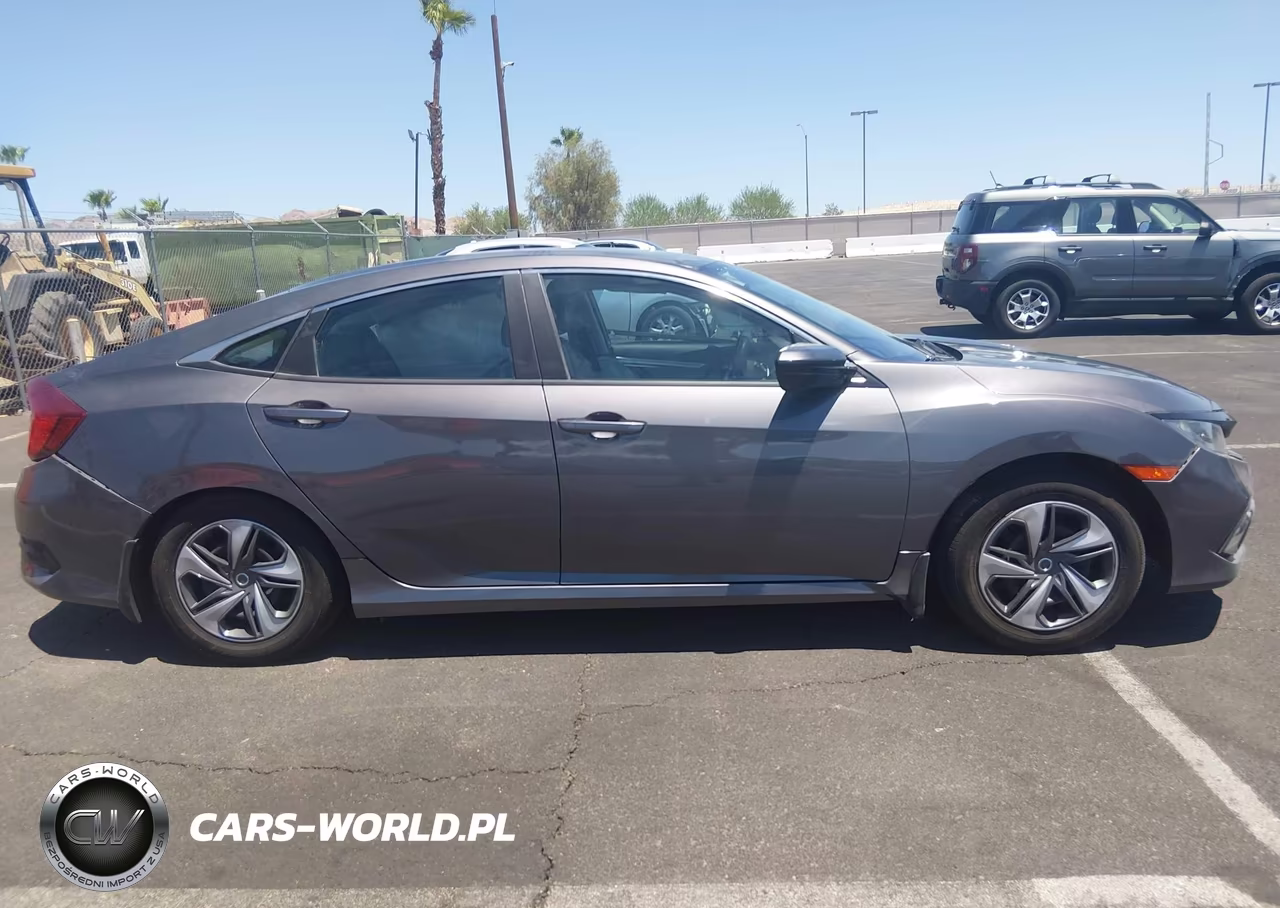 2020 Honda Civic Lx VIN:19XFC2F65LE009362 - 13