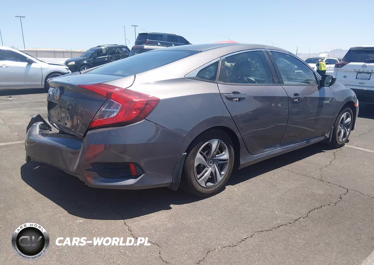 2020 Honda Civic Lx VIN:19XFC2F65LE009362 - 4