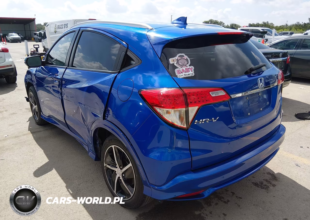 2021 Honda Hr-V Awd Touring VIN:3CZRU6H9XMM700719 - 3