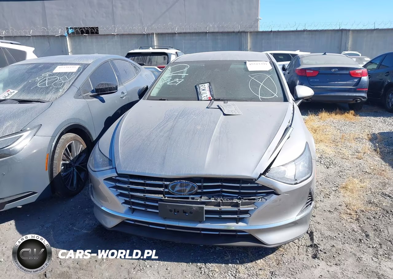 2020 Hyundai Sonata Hybrid Blue VIN:KMHL24JJ4LA010658 - 12