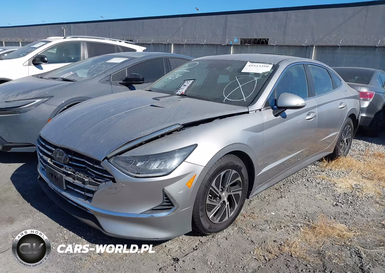 2020 Hyundai Sonata Hybrid Blue VIN:KMHL24JJ4LA010658 - 2