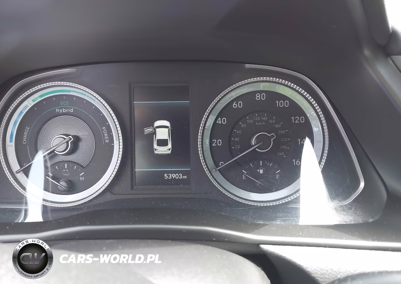 2020 Hyundai Sonata Hybrid Blue VIN:KMHL24JJ4LA010658 - 7