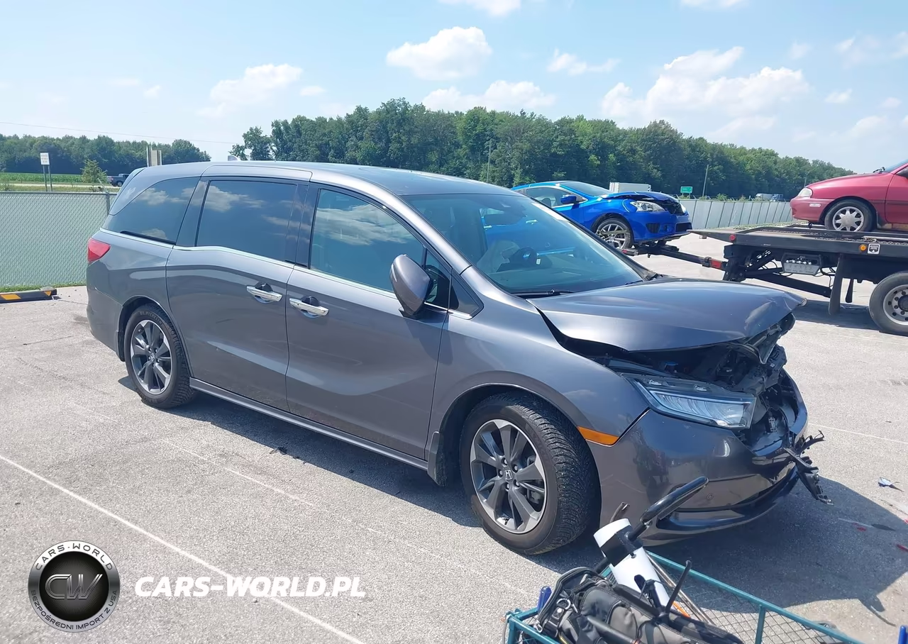 2023 Honda Odyssey Elite VIN:5FNRL6H93PB056756 - 1