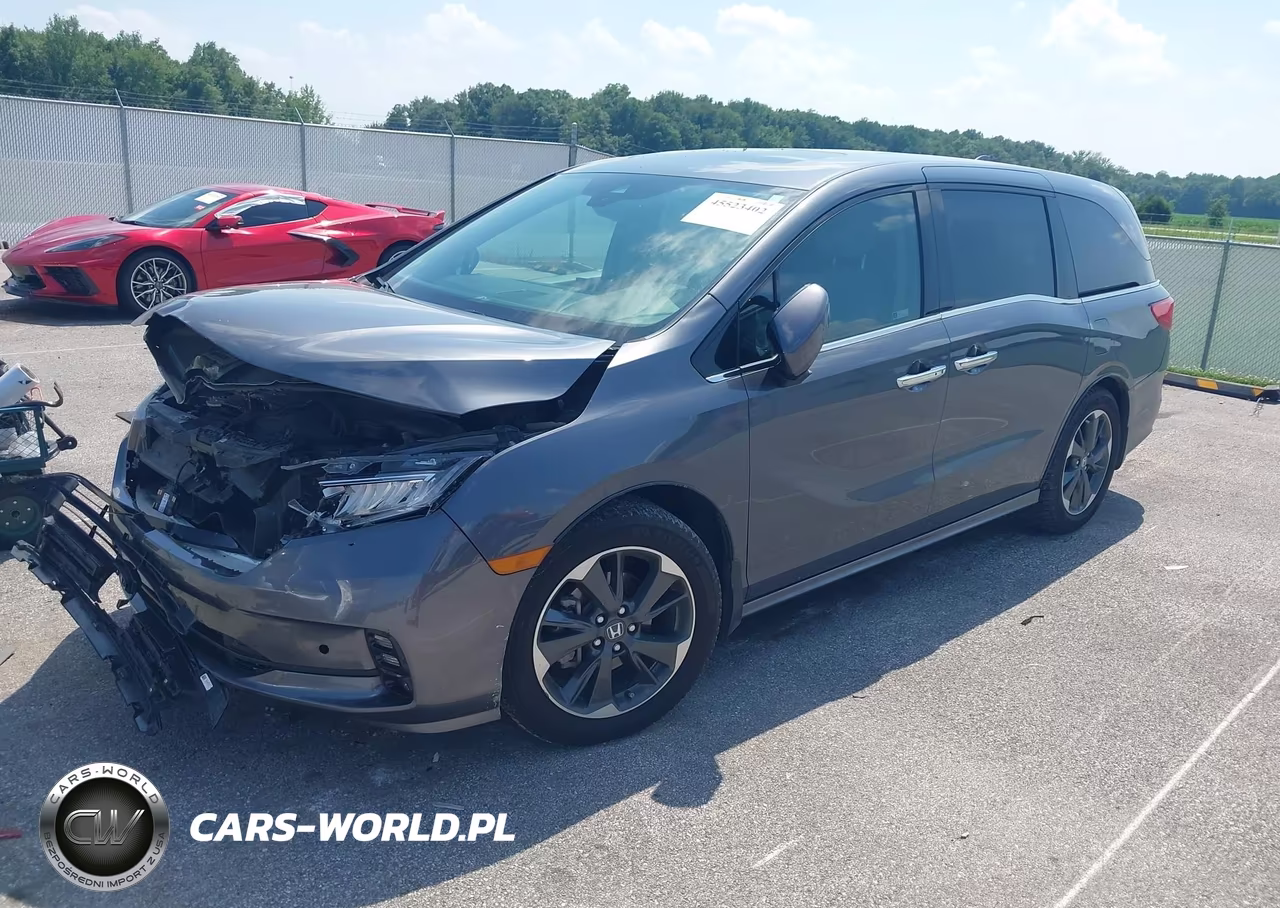 2023 Honda Odyssey Elite VIN:5FNRL6H93PB056756 - 2