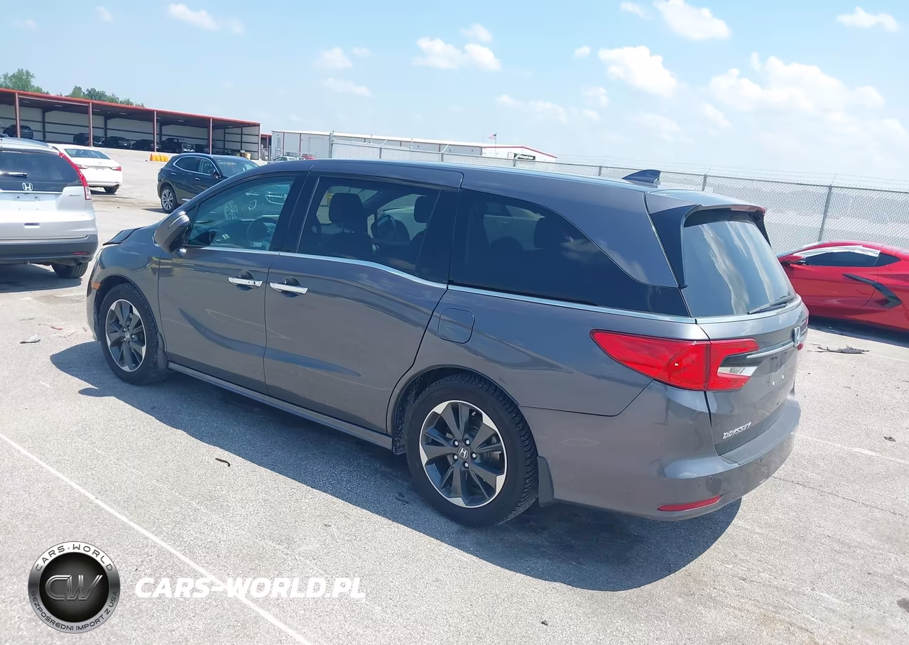 2023 Honda Odyssey Elite VIN:5FNRL6H93PB056756 - 3