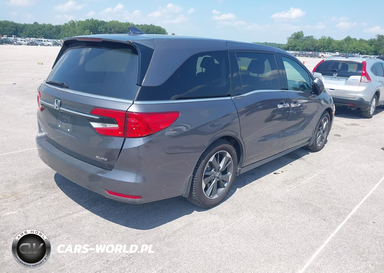 2023 Honda Odyssey Elite VIN:5FNRL6H93PB056756 - 4