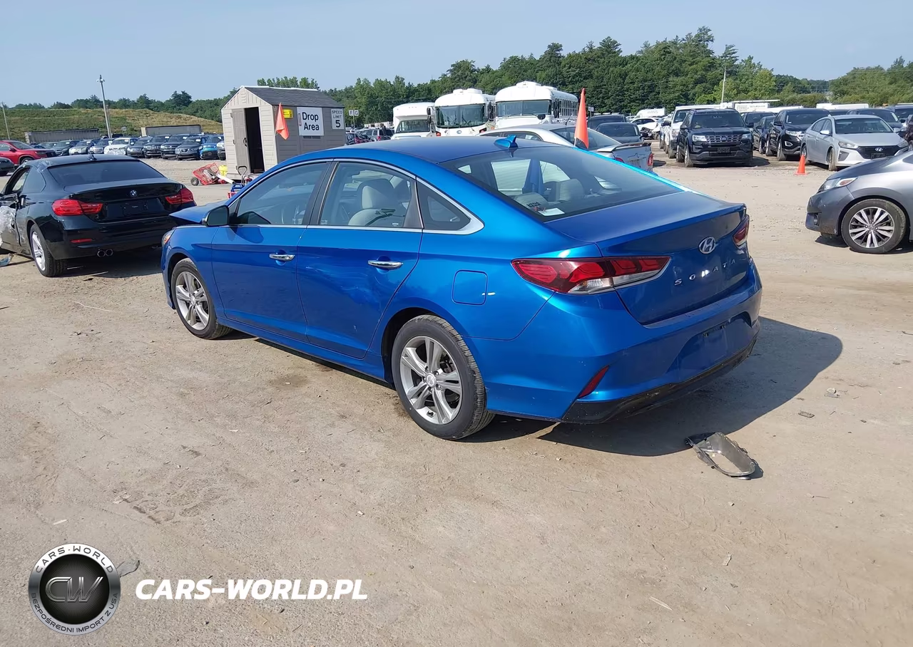 2018 Hyundai Sonata Sel VIN:5NPE34AF9JH627842 - 3