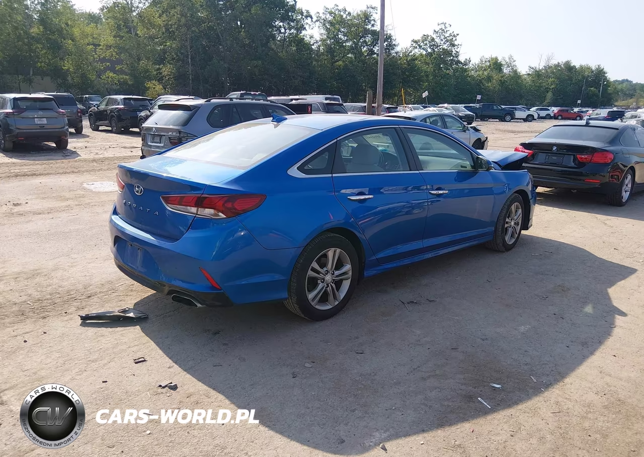2018 Hyundai Sonata Sel VIN:5NPE34AF9JH627842 - 4