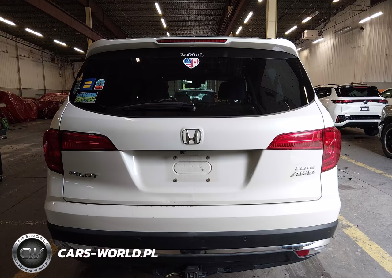 2018 Honda Pilot Elite VIN:5FNYF6H08JB024154 - 17