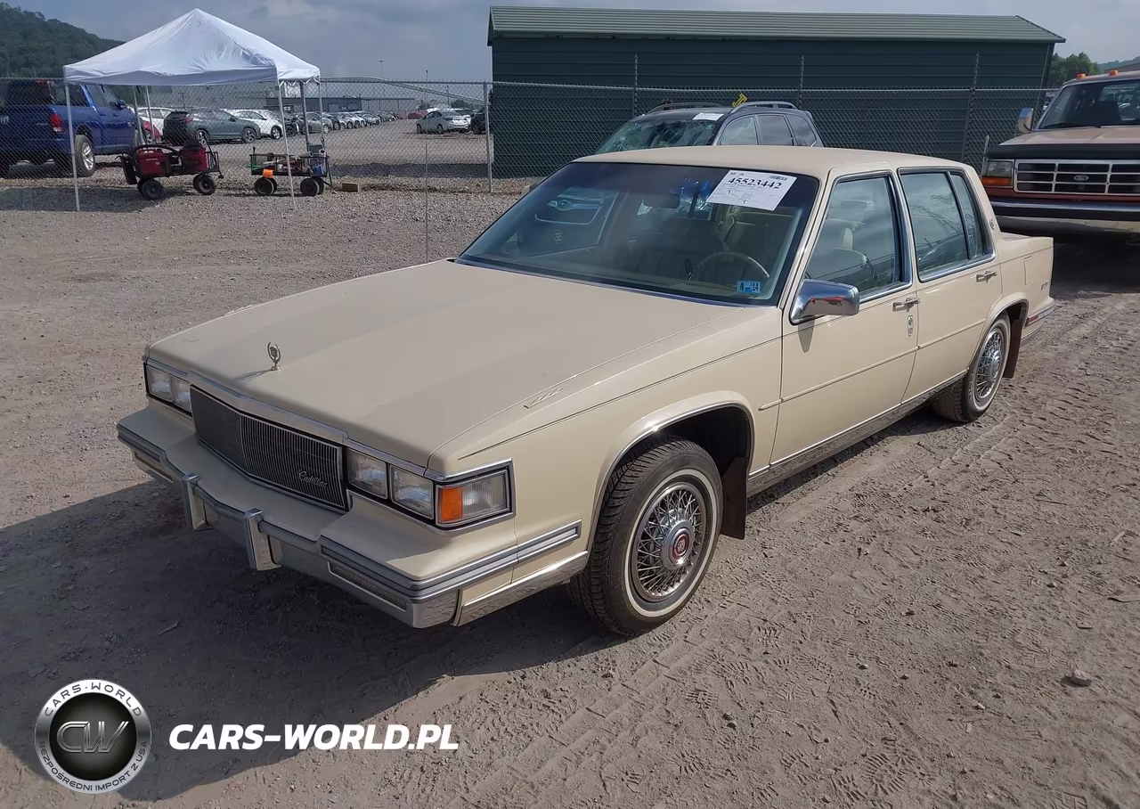 1986 Cadillac Deville Fleetwood VIN:1G6CD6988G4203754 - 2