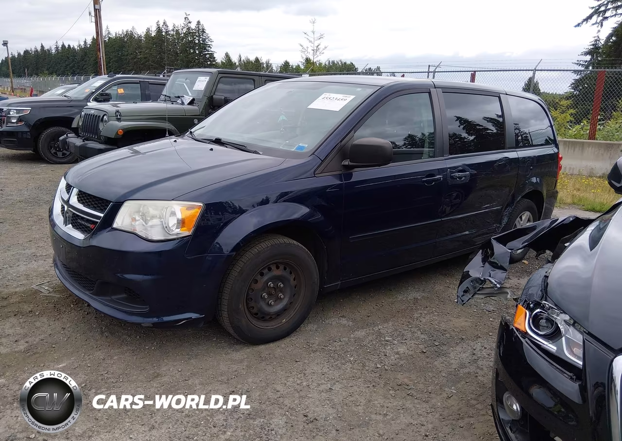 2012 Dodge Grand Caravan Se-Avp VIN:2C4RDGBG5CR402704 - 2