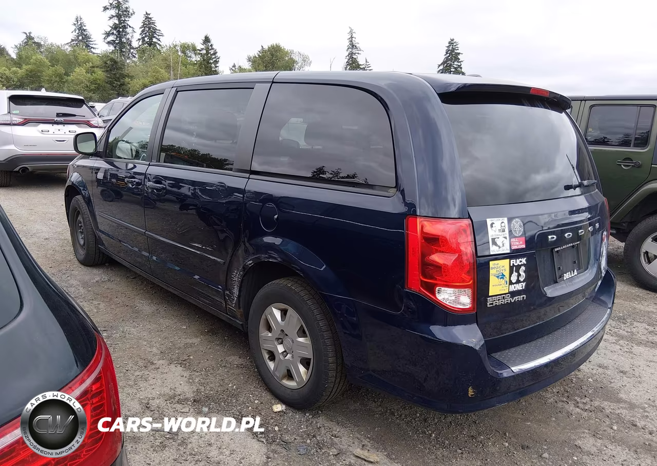 2012 Dodge Grand Caravan Se-Avp VIN:2C4RDGBG5CR402704 - 3