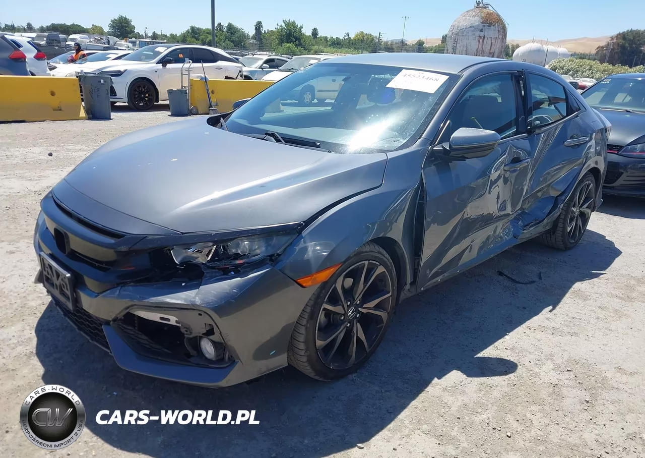 2018 Honda Civic Sport VIN:SHHFK7H44JU427347 - 2