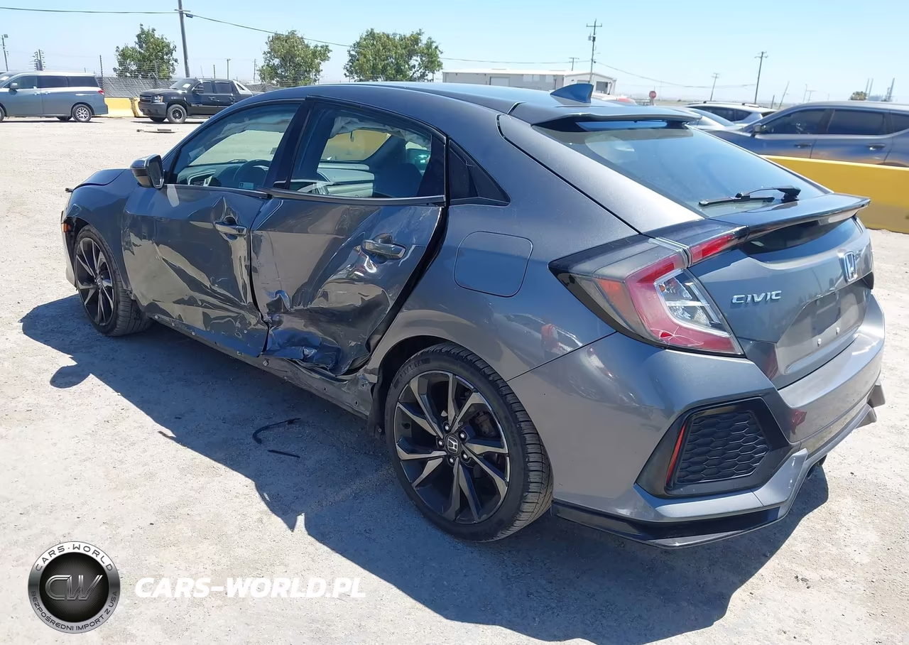 2018 Honda Civic Sport VIN:SHHFK7H44JU427347 - 3