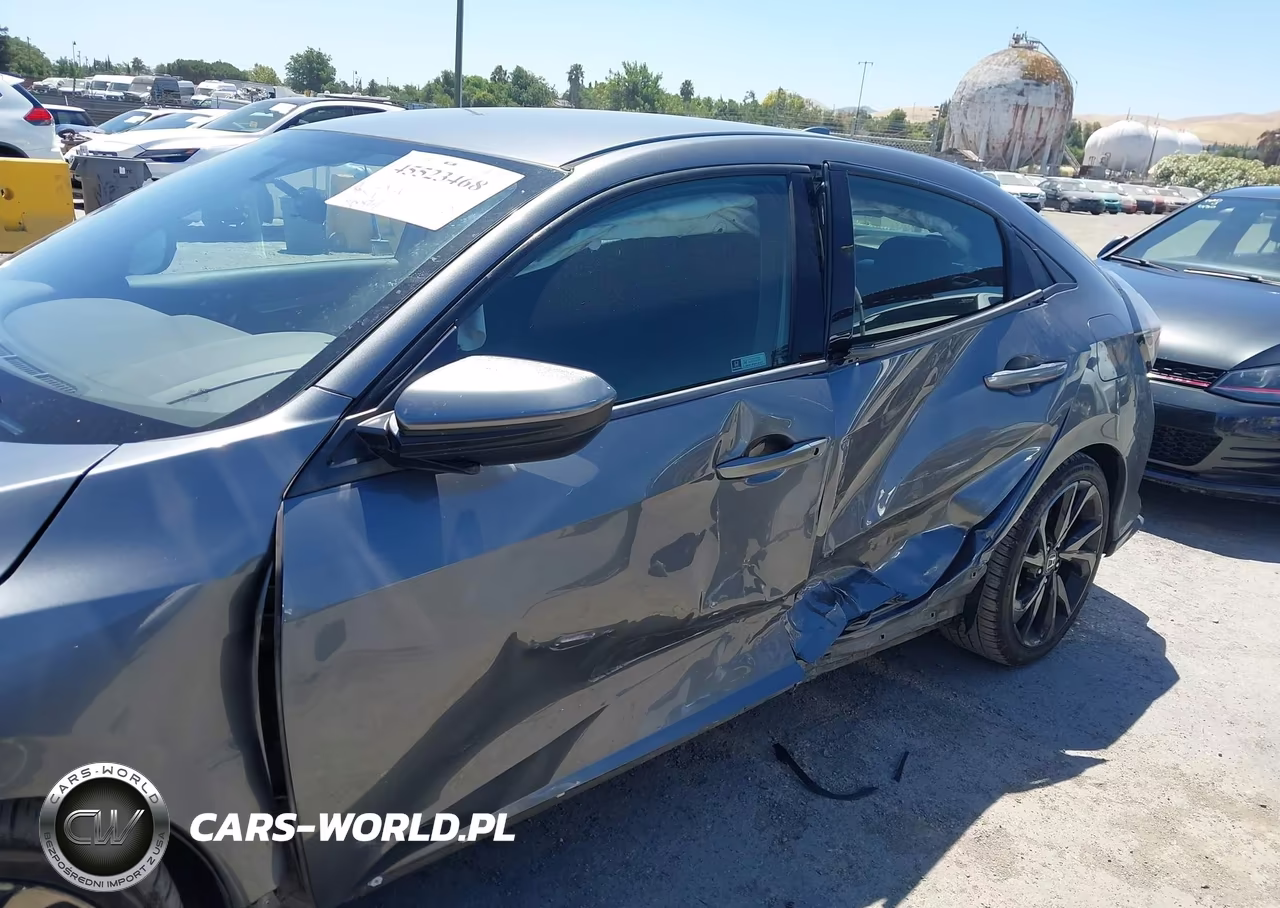 2018 Honda Civic Sport VIN:SHHFK7H44JU427347 - 6