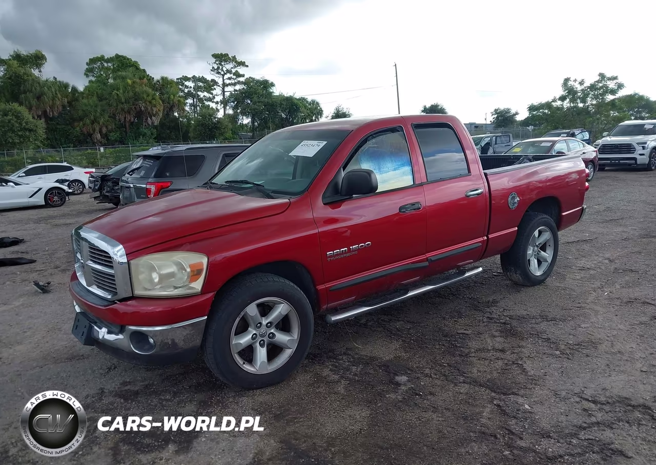 2007 Dodge Ram 1500 Slt VIN:1D7HA18P87J522070 - 2