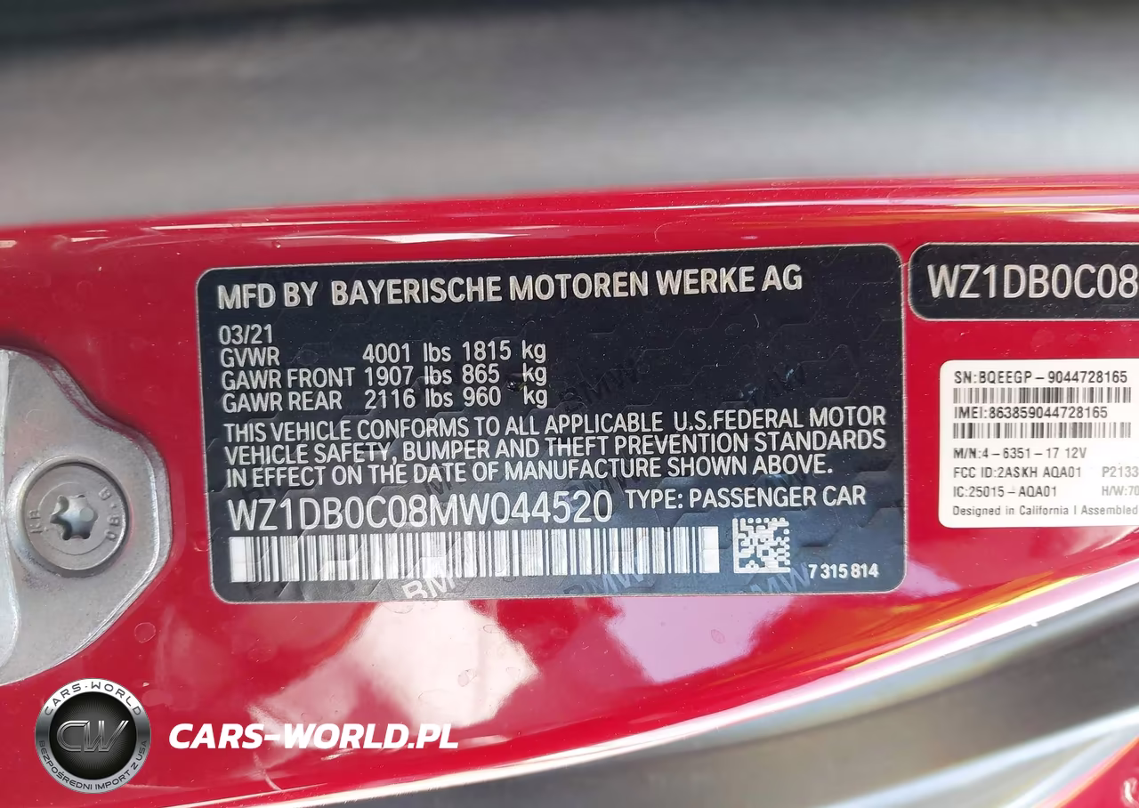 2021 Toyota Gr Supra 3.0 Premium VIN:WZ1DB0C08MW044520 - 9