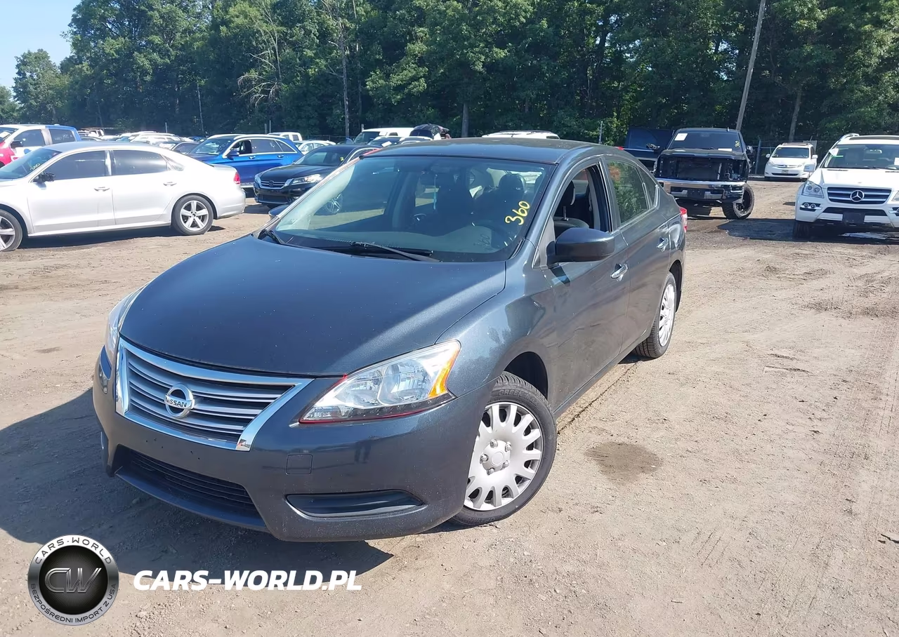 2014 Nissan Sentra Sv VIN:3N1AB7AP3EY332341 - 2