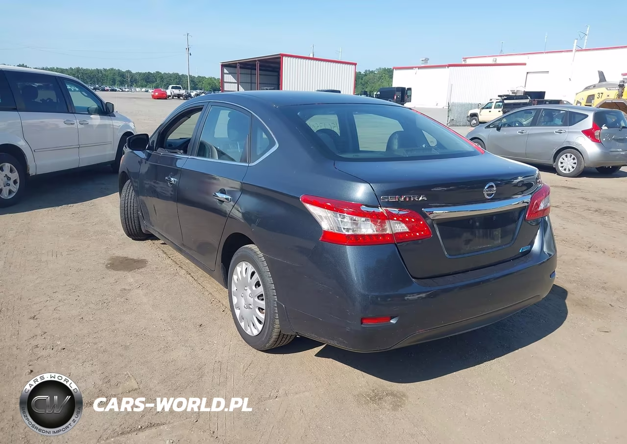 2014 Nissan Sentra Sv VIN:3N1AB7AP3EY332341 - 3