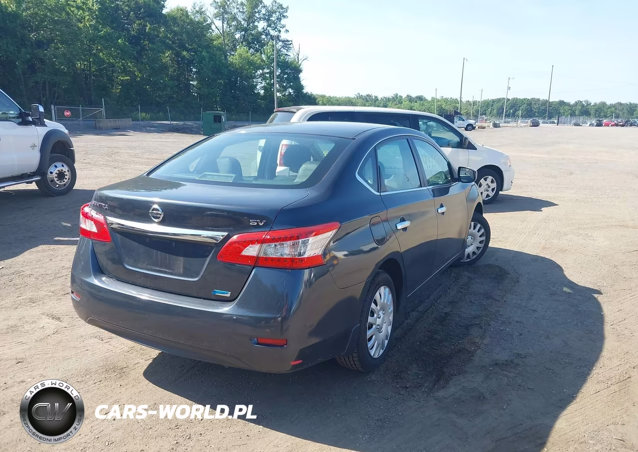 2014 Nissan Sentra Sv VIN:3N1AB7AP3EY332341 - 4