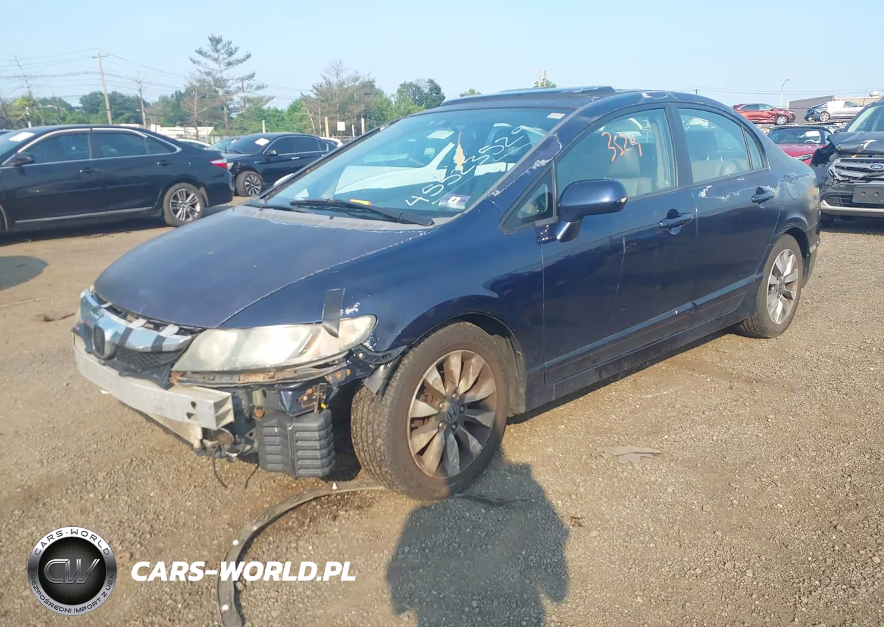 2009 Honda Civic Ex-L VIN:2HGFA16979H512223 - 2