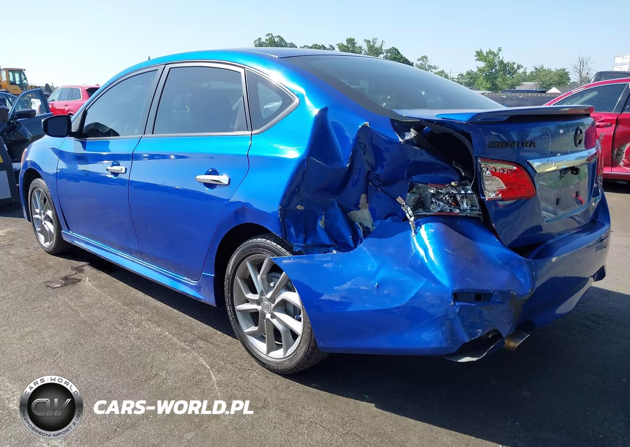 2013 Nissan Sentra Sr VIN:3N1AB7AP7DL735590 - 3
