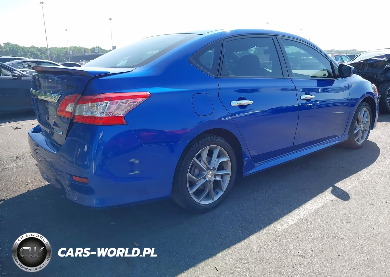 2013 Nissan Sentra Sr VIN:3N1AB7AP7DL735590 - 4