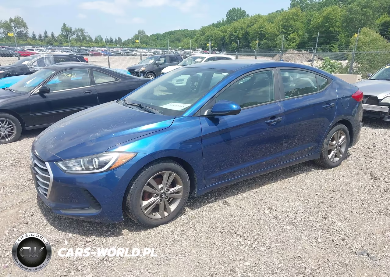 2018 Hyundai Elantra Sel VIN:5NPD84LF6JH258495 - 2
