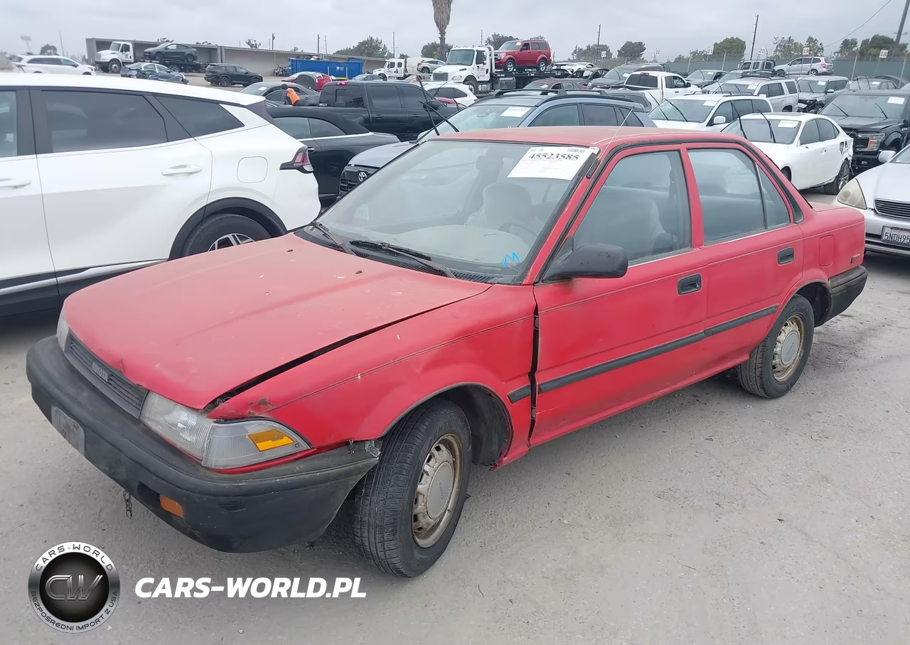 1988 Toyota Corolla Dlx VIN:JT2AE92E3J0069214 - 2