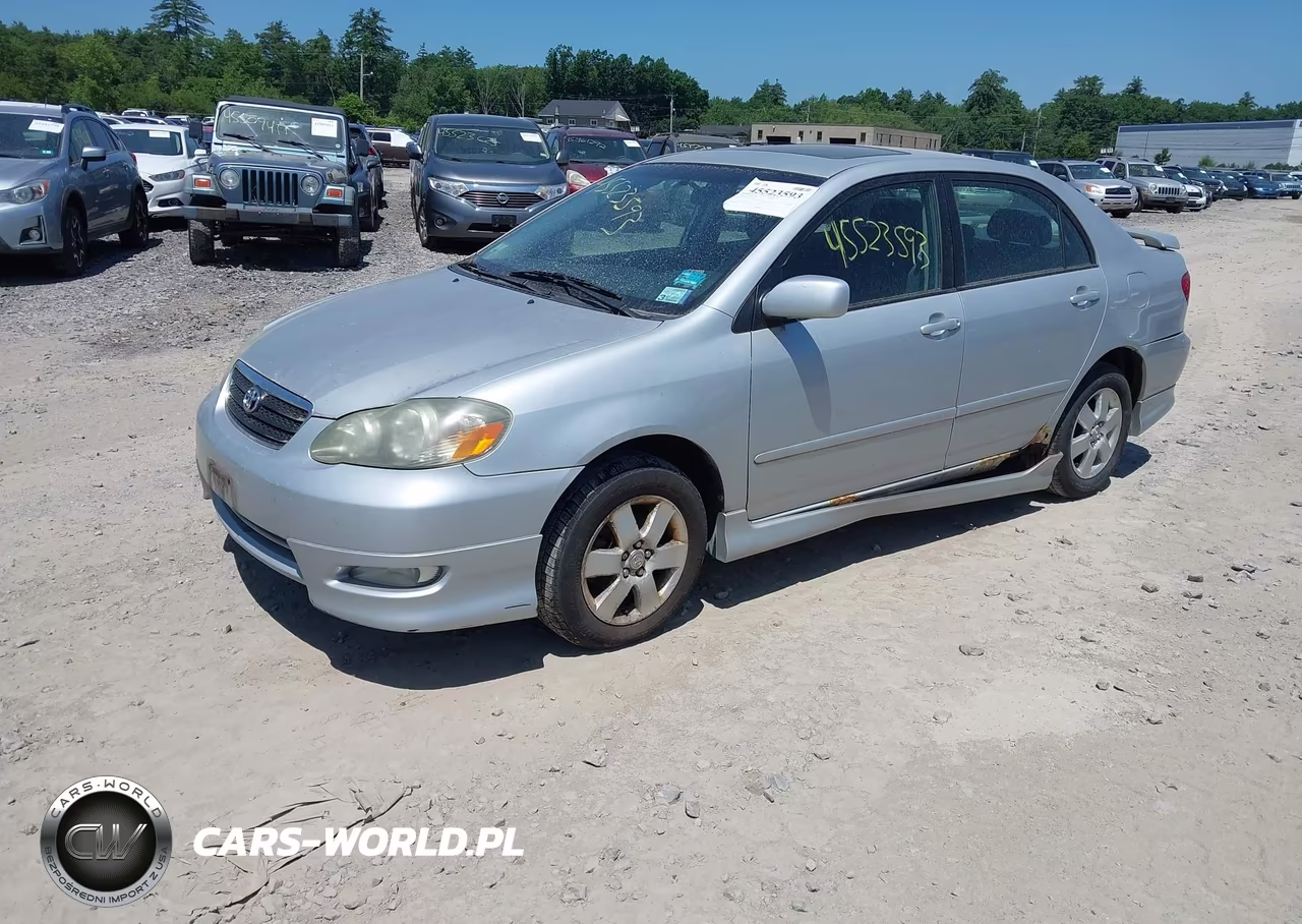 2005 Toyota Corolla S VIN:2T1BR32E05C438572 - 2