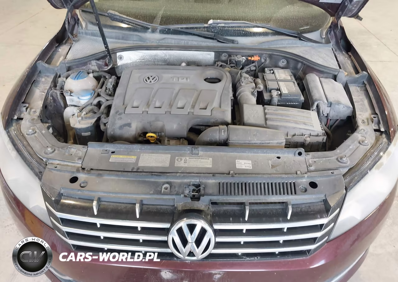 2014 Volkswagen Passat 2.0L Tdi Se VIN:1VWBN7A37EC070335 - 10