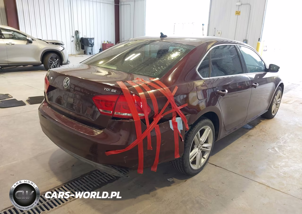 2014 Volkswagen Passat 2.0L Tdi Se VIN:1VWBN7A37EC070335 - 6