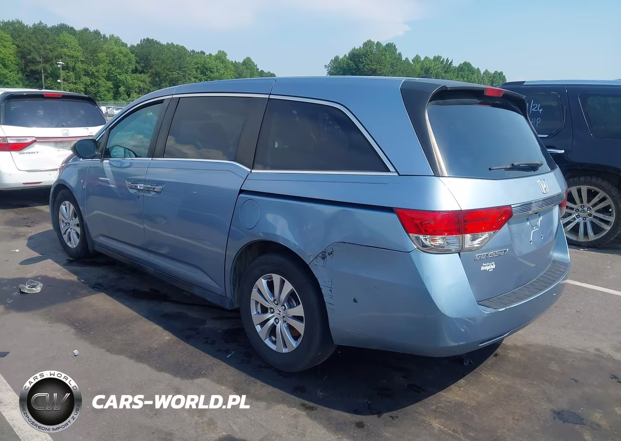 2014 Honda Odyssey Ex-L VIN:5FNRL5H61EB036020 - 3